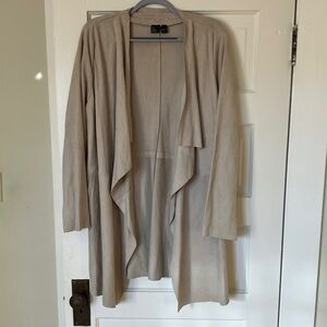 Eileen Fisher Drapey suede jacket